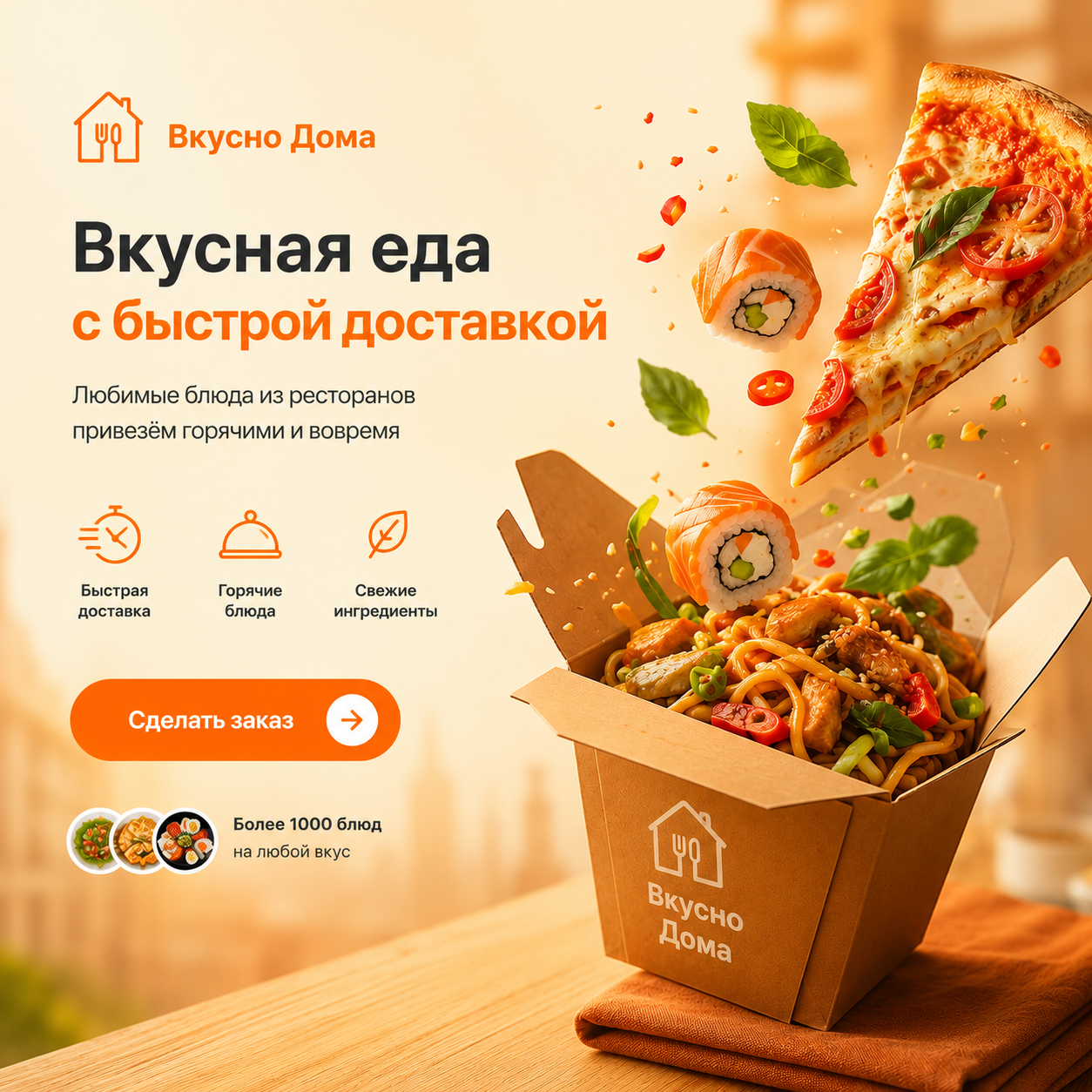 Доставка еды